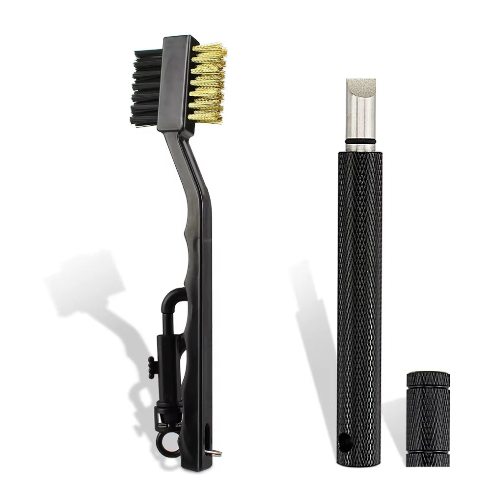 2Pcs/Set Golf Club Brush and Club Groove Sharpener 