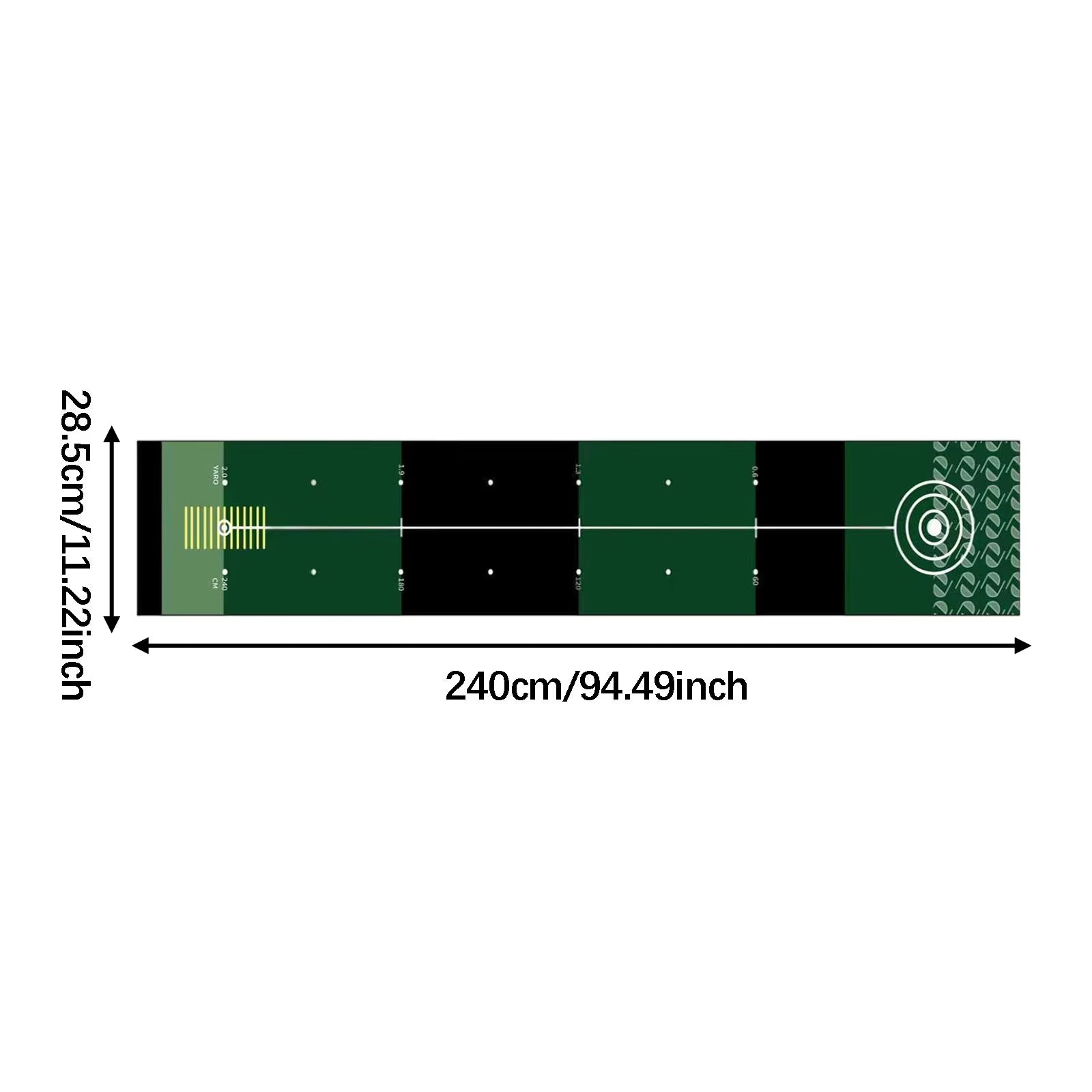 Golf Putting mat, Indoor Green 