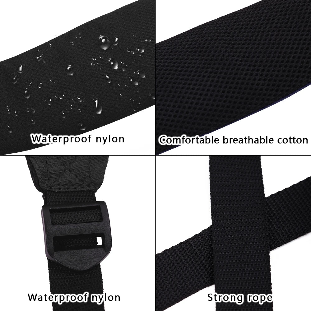 Golf Bag Strap Replacement Comfort Double Shoulder Adjustable Padded Strap 