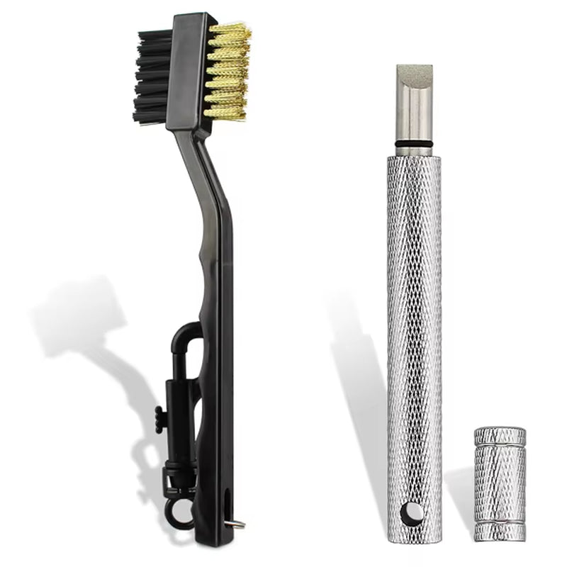 2Pcs/Set Golf Club Brush and Club Groove Sharpener 