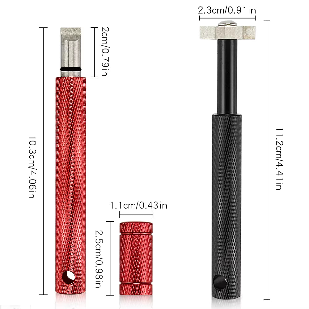 2Pcs/Set Golf Club Brush and Club Groove Sharpener 